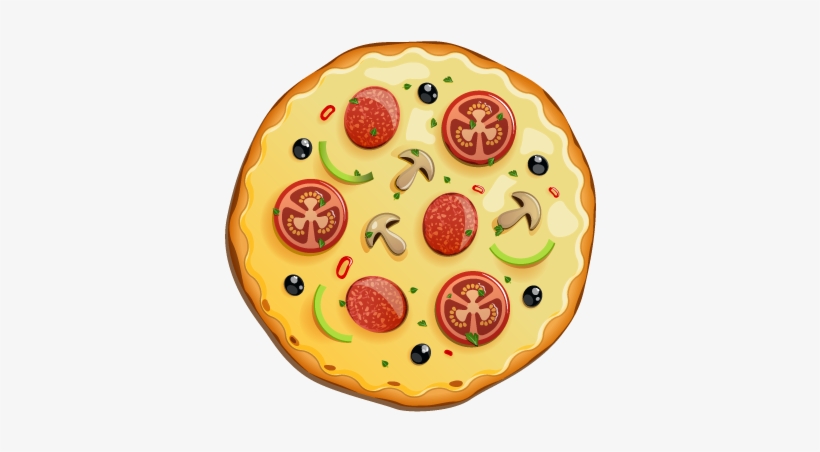 About 64 Pizzeria - Round Pizza Transparent, transparent png download