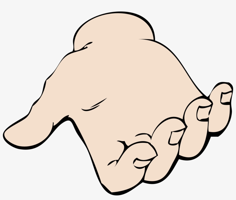 Open Hand Clipart Png - Open Hand Clipart Transparent PNG - 2400x1921