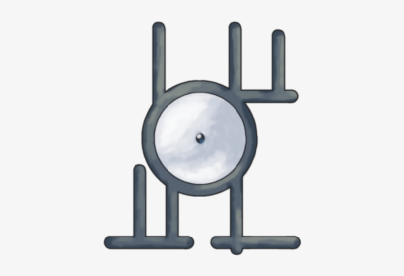 Pokémon Sun And Moon - Unown Loss, transparent png download