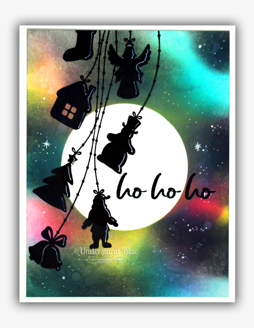 String Of Lights Card By Understand Blue - Illustration, transparent png download