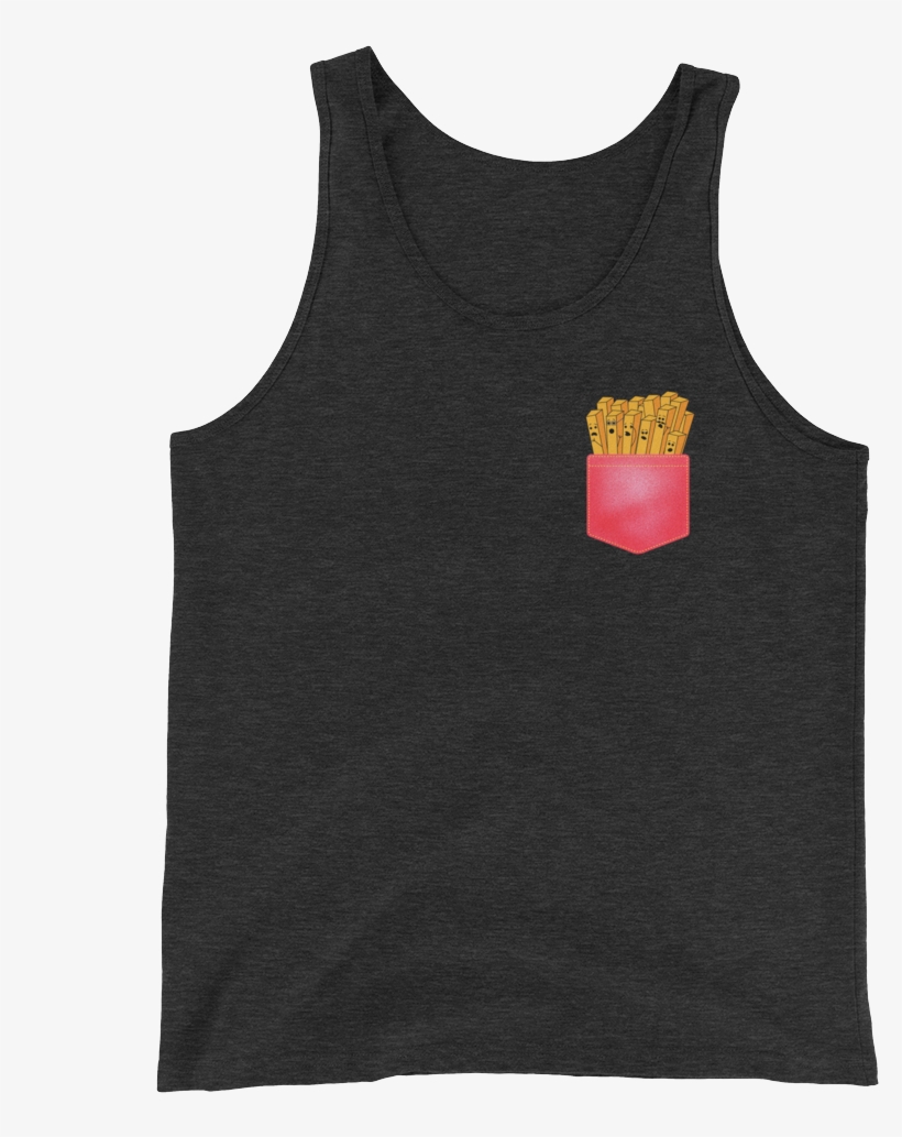 Fake Pocket With Fries Tank Top - You Can Take My Guns When You Pry Them From My Cold, transparent png download