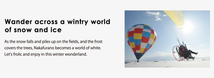 Wander Across A Wintry World Of Snow And Ice - Nakafurano, transparent png download