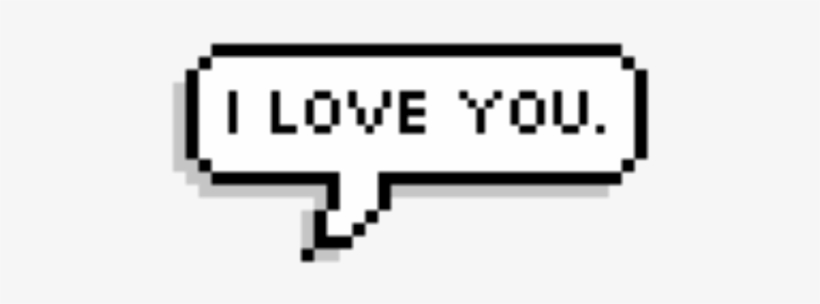 I Love You, Overlay, And Speech Bubbles Image - Love You Tumblr Png, transparent png download