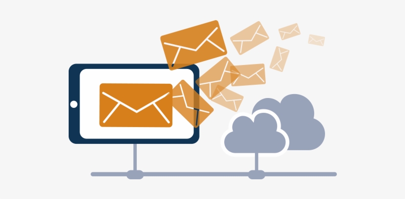 Cloud-email - Business Email Png, transparent png download