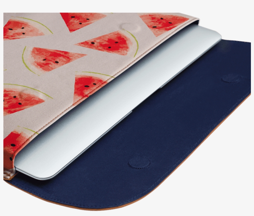 Dailyobjects Watercolor Watermelon Pattern Real Leather - Utility Knife, transparent png download