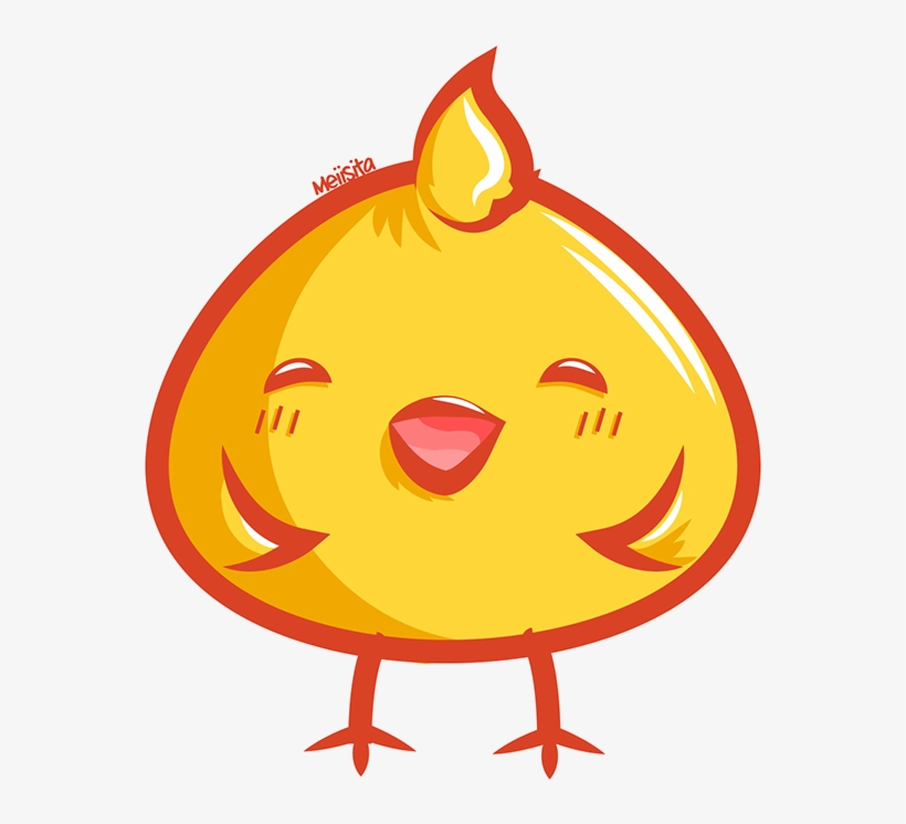 Chicken On Behance - Chicken Kawaii, transparent png download