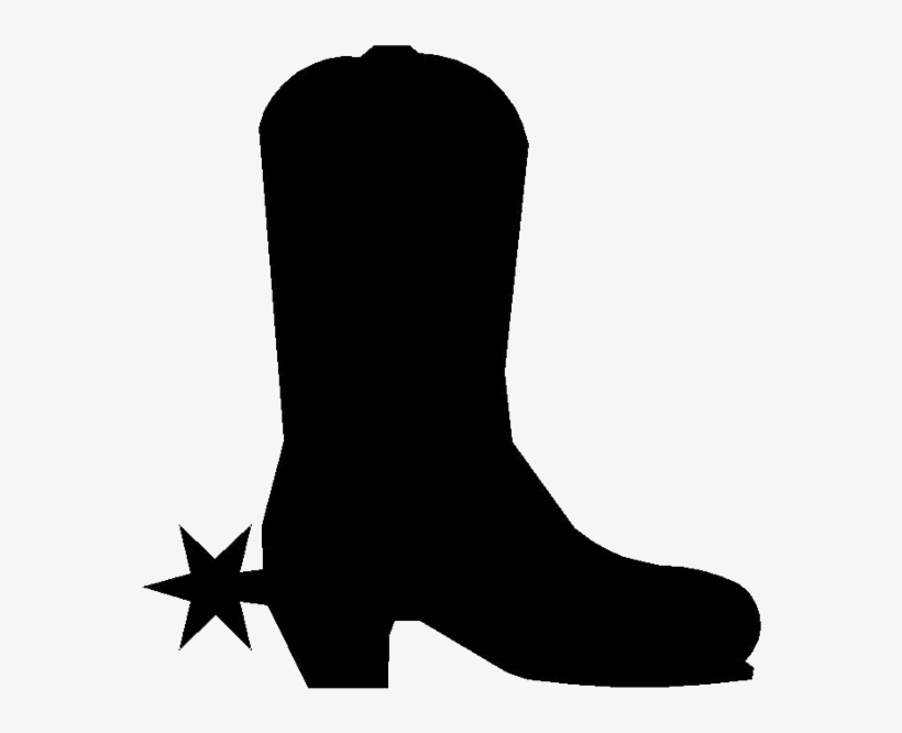 Black Cowboy Boots Clipart, transparent png download