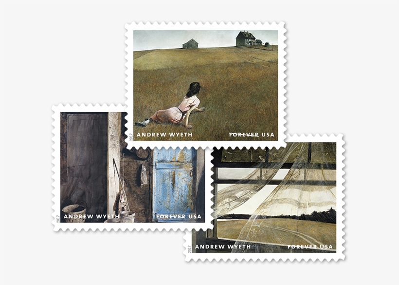 Photo Of Andrew Wyeth Stamp - Museum Of Modern Art, transparent png download