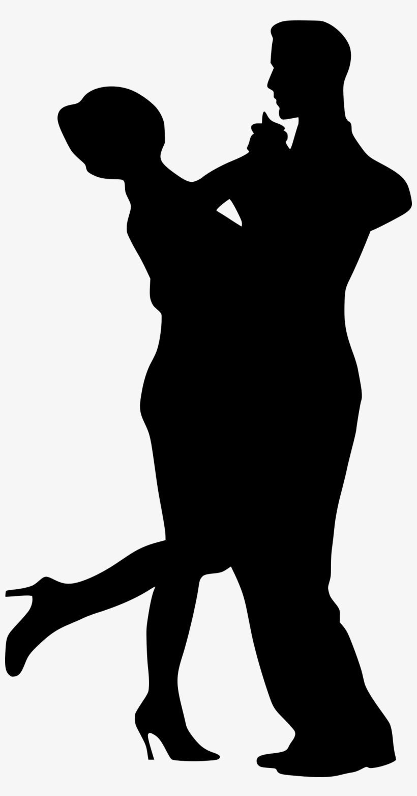 Clipart - Dancing Couple Silhouette Png Transparent PNG - 1292x2400