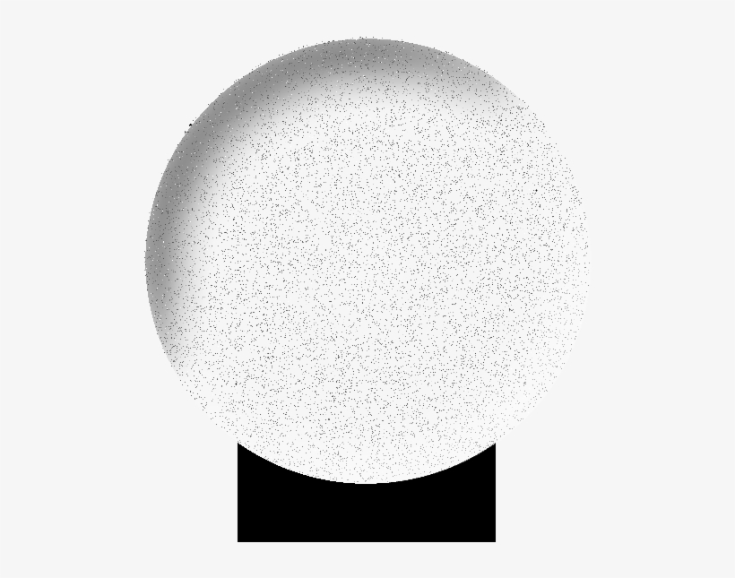 Christmas Snow Globe - Circle, transparent png download
