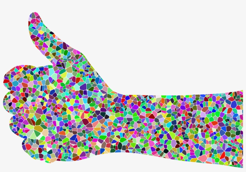 This Free Icons Png Design Of Prismatic Tiled Thumbs, transparent png download