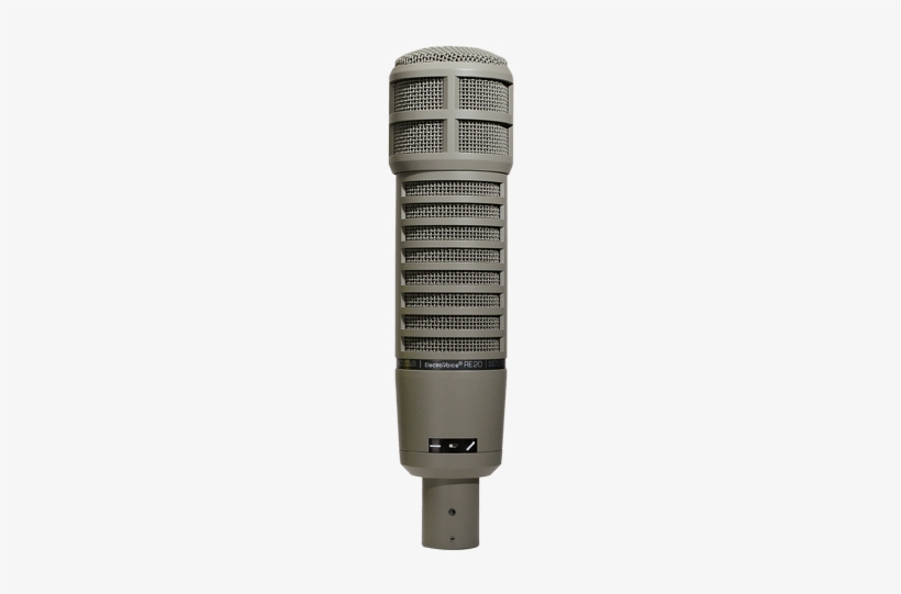Re20 Microphone - Electro-voice Re Series Re20 - Microphone - Fawn Beige, transparent png download