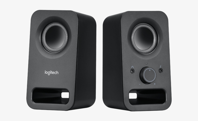 Z150 Clear Stereo Sound Speakers - Logitech Z150 Speakers Black, transparent png download