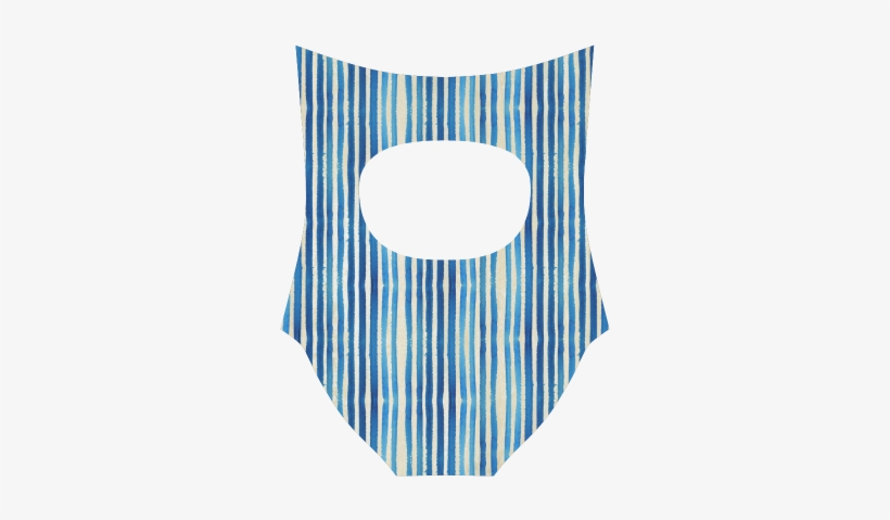 Watercolor Stripes Grunge Pattern - Heart, transparent png download