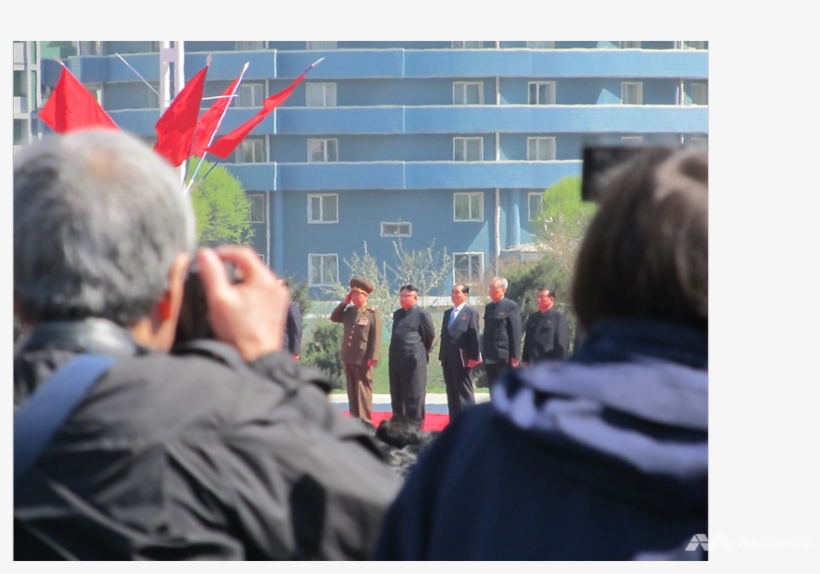 North Korea's 'big Event' The Opening Of A New Street - Crowd, transparent png download