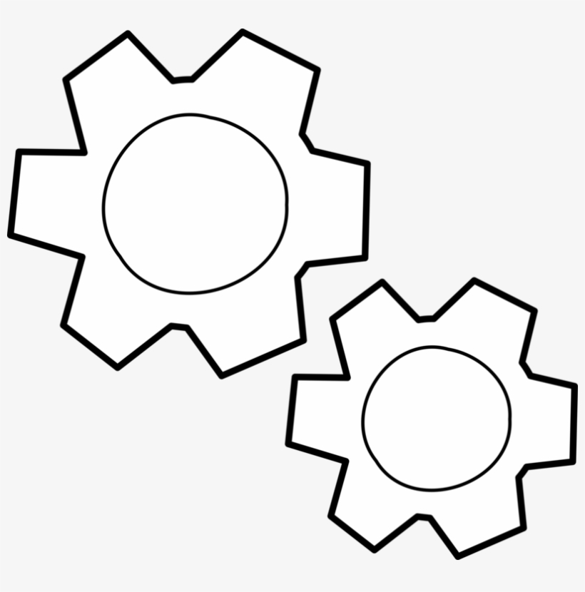 Gear Manufacturing Pressure Angle Drawing Computer - Gears Clipart, transparent png download