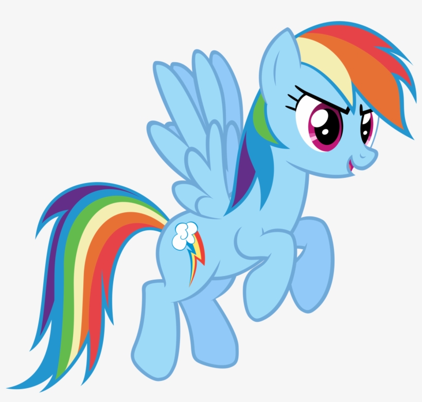 Rainbow Dash Attacking Arc-170s - My Little Pony Characters Png, transparent png download
