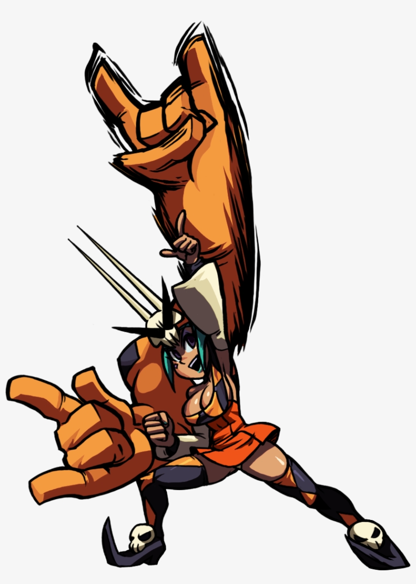 Devil Horns - Skullgirls Cerebella Devil Horns, transparent png download