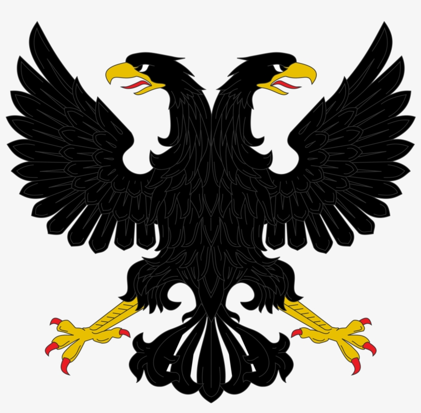 Eagle Black Logo Png Image, Free Download - Black Double Headed Eagle, transparent png download