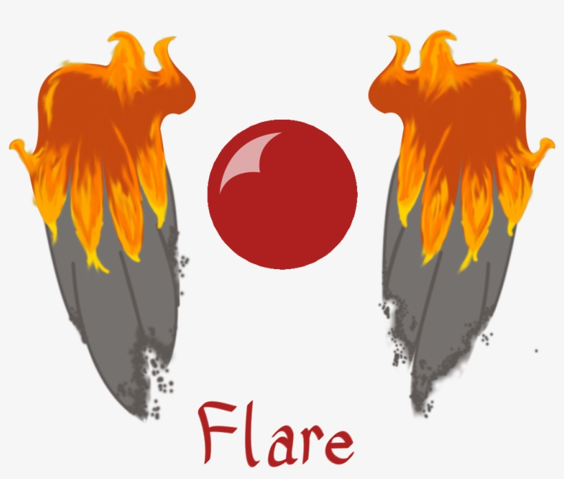 Flare's Wings - Illustration, transparent png download