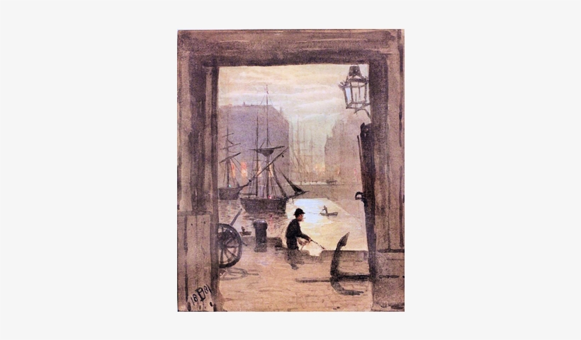 West Harbour From West Side Or Custom House Quay, Greenock - Greenock, transparent png download