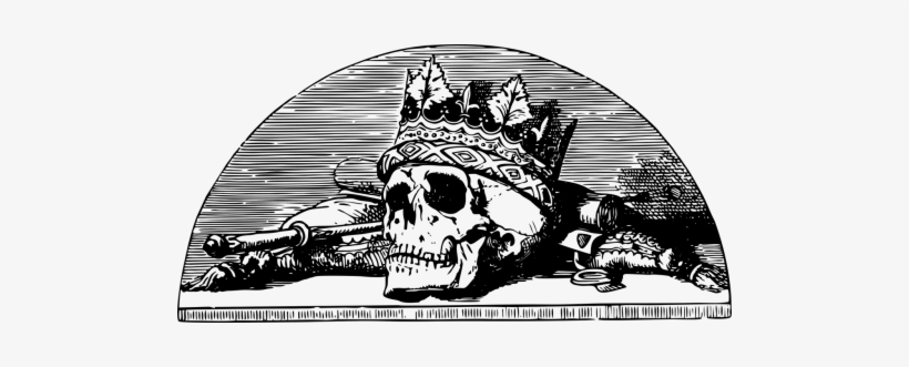 Skull With - Wheel Of Time Sticker, transparent png download