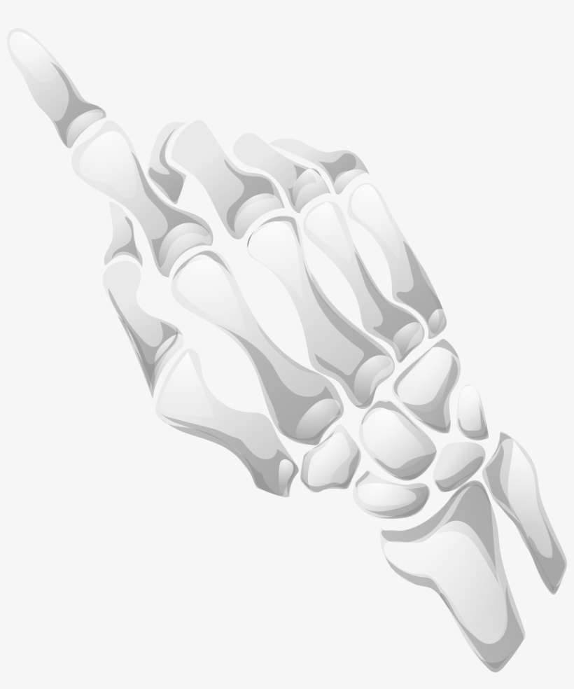 Skeleton Hand Png Clip Art Image, transparent png download