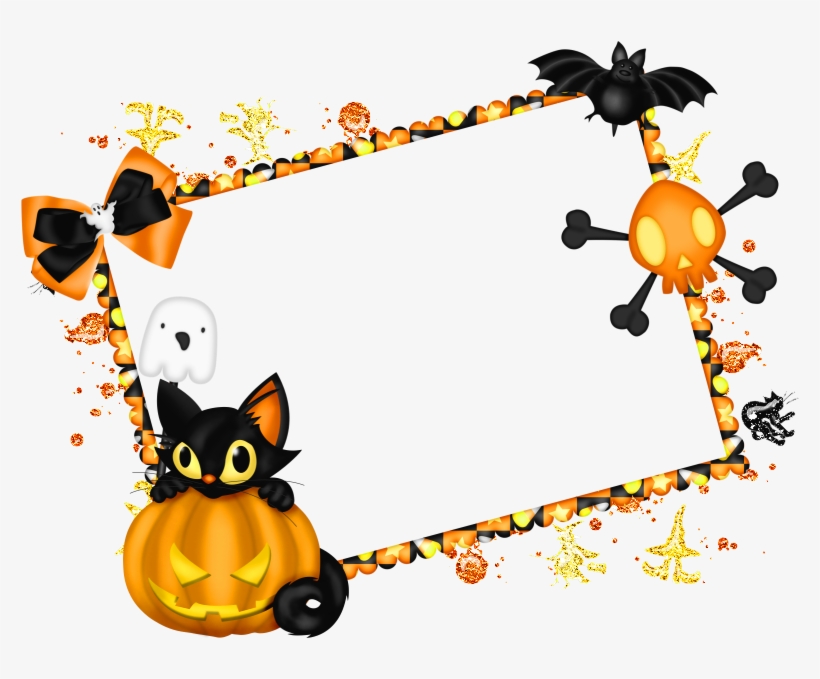 Png Freeuse Collection Of Border Png High Quality - Halloween Png Frames, transparent png download