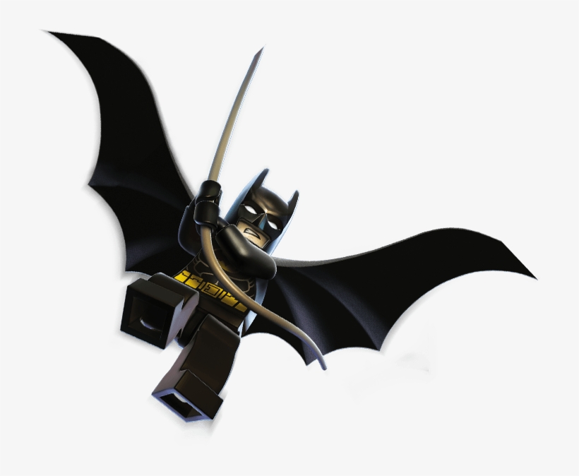 Lego Batman Flying - Attack Of The Legion Of Doom! (lego Dc Super Heroes, transparent png download