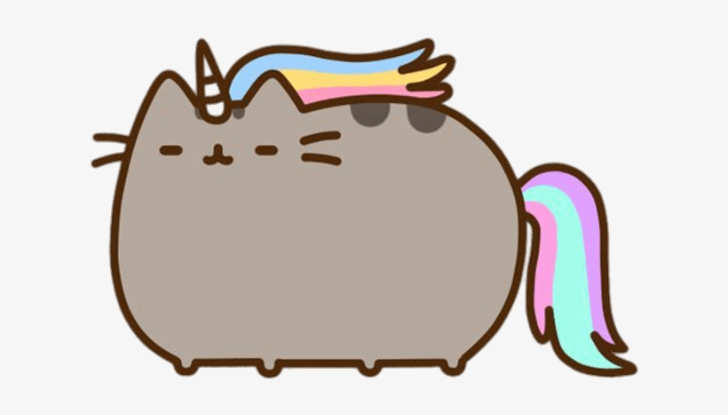 pusheen as a unicorn