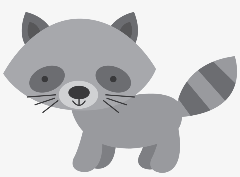 Floresta E Safari - Clipart Racoon Png Transparent, transparent png download