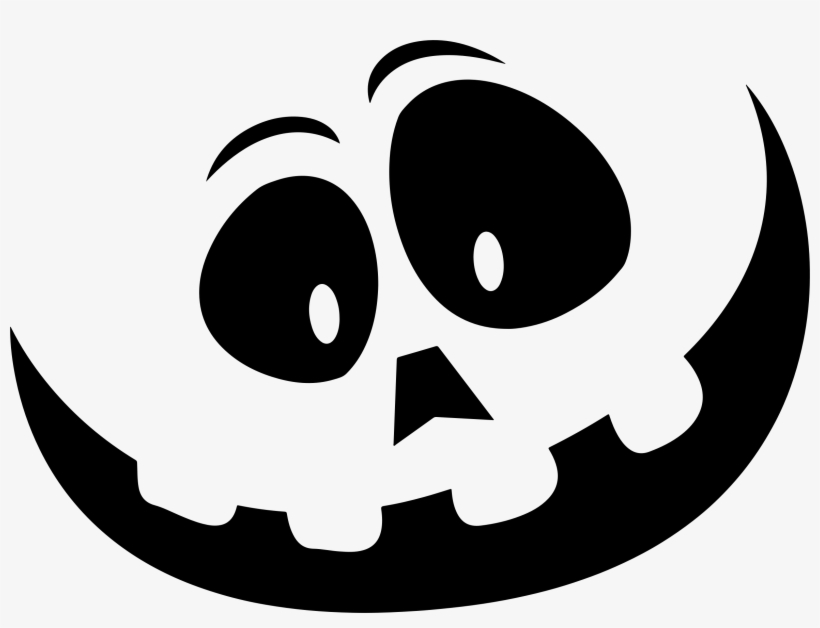 This Free Icons Png Design Of Jack 'o Lantern Stencil, transparent png download