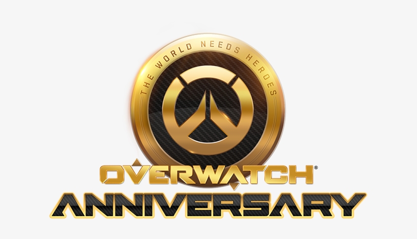 May 22 - June - Overwatch Anniversary 2018 Logo, transparent png download