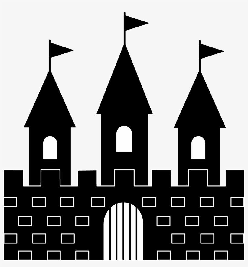 Popular Images - Castle Silhouette Graphic Transparent Background, transparent png download