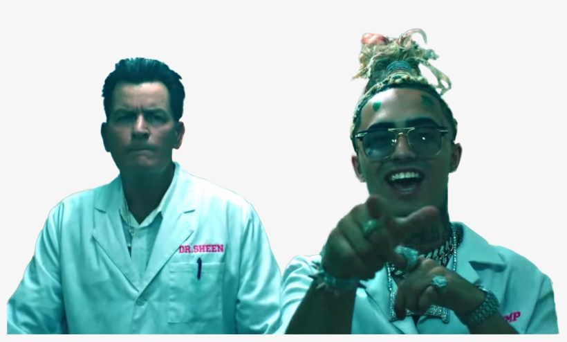 Lil Pump Drug Addict Png Image - Charlie Sheen Lil Pump, transparent png download