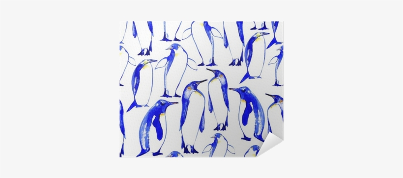 Penguins Seamless Pattern - Illustration, transparent png download