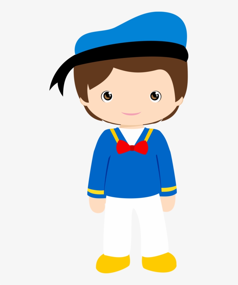 Menino Pato Donald Dajuuh Cart Es Pop - Mickey Minus Png, transparent png download