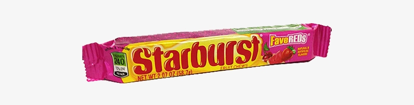 Starburst Fruit Chews Favereds - Wrigley's Juicy Fruit Starburst Fruit Punch 15 Sticks, transparent png download