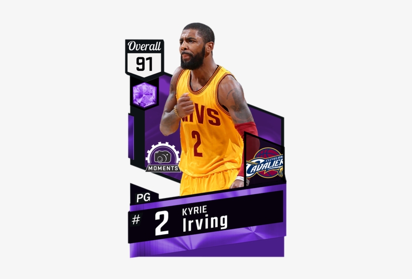 Kyrie Irving Amethyst Card - Lamelo Ball 2k Card, transparent png download