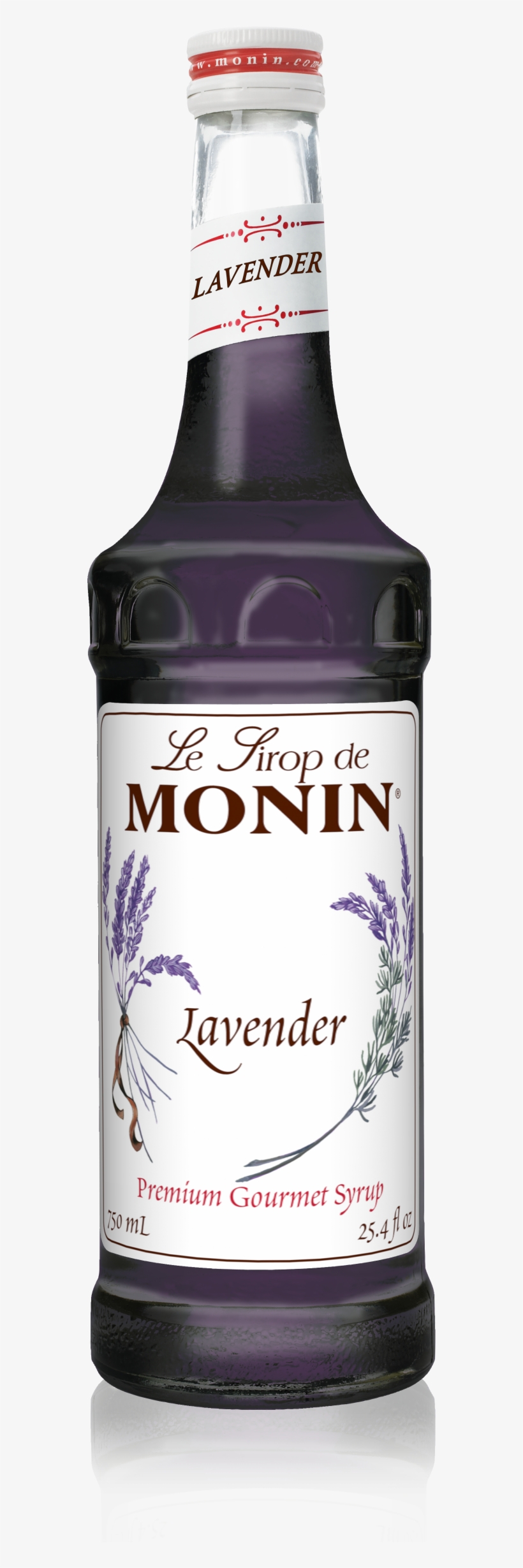 750 Ml Lavender Syrup - Monin Chocolate Syrup, transparent png download