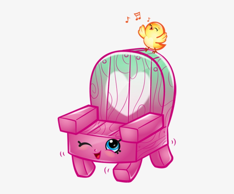 Season 5 Clip Free Stock - Shopkins Season 5 Woody Garden Chair, transparent png download