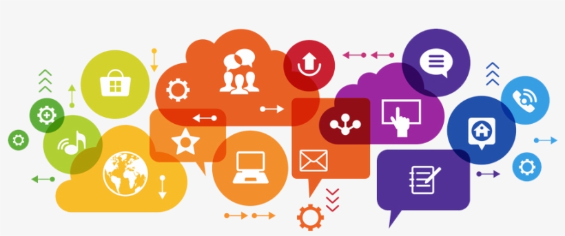 Bigstock Social Media Concept Communic - Competency Questions For Ladies, transparent png download