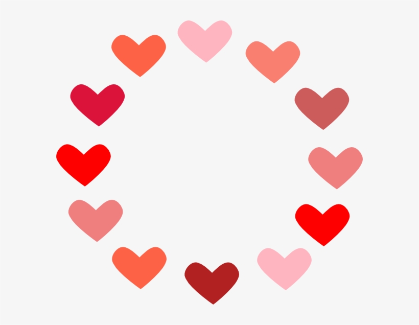 Graphics For Love And Romance Graphics - Circle Of Hearts Png, transparent png download