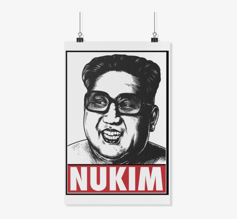Nukim Kim Jong Un Poster - Kim Jong-un, transparent png download