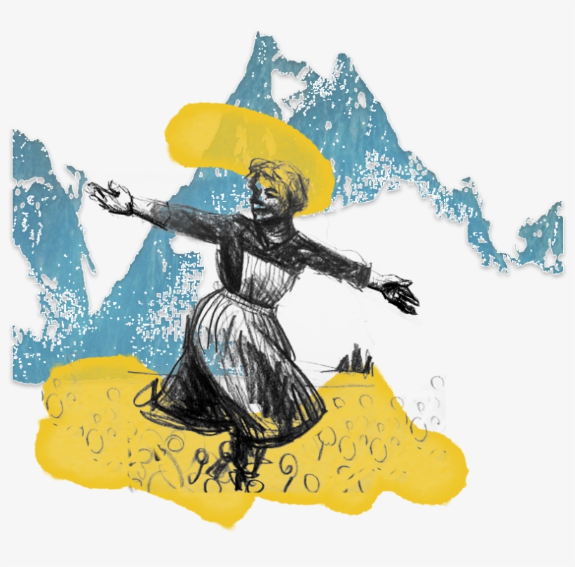 Svg Freeuse Library The And Cabaret Post Katie Cafaro - Sound Of Music Png, transparent png download
