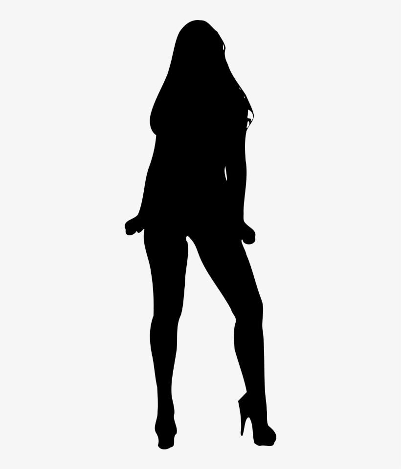 How To Set Use Woman Silhouette 4 Clipart, transparent png download