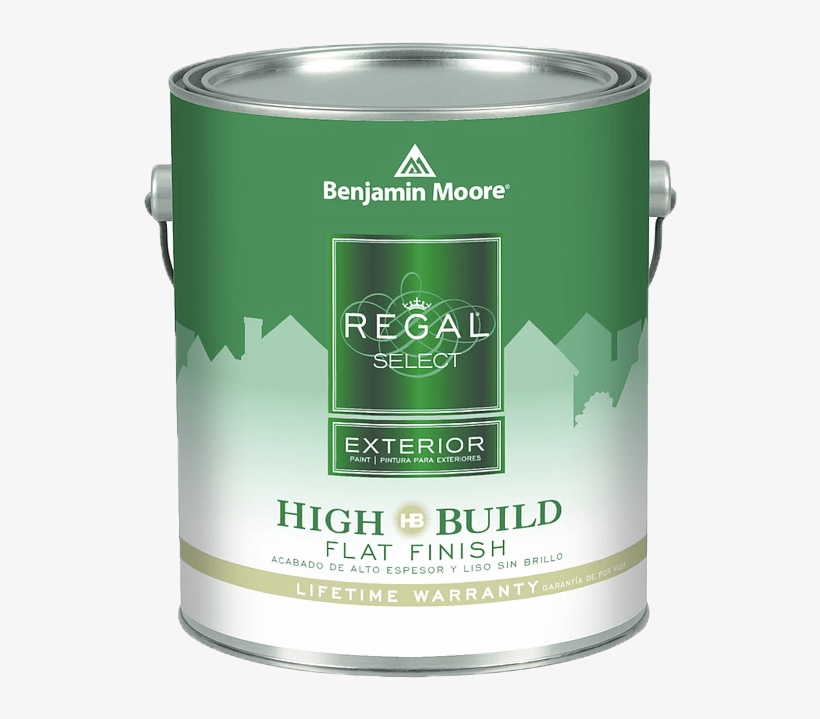 Benjamin - 1 Quart, Regal Select Exterior High Build - Flat Finish(400), transparent png download