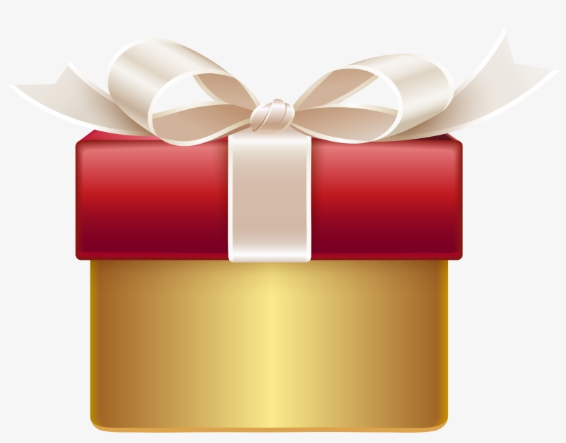 Gifts Clipart Gold - Clip Art, transparent png download