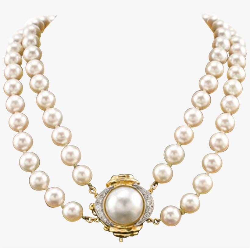 Png Freeuse Download Pearl Necklace Png - Necklace, transparent png download