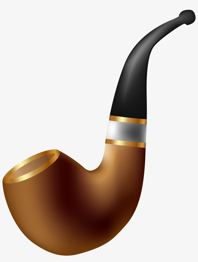 Tobacco Pipe Png Clip Art Image - Pipe Clipart Png, transparent png download